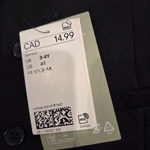 Toddler dress pants and vest - Picture 2 of 4